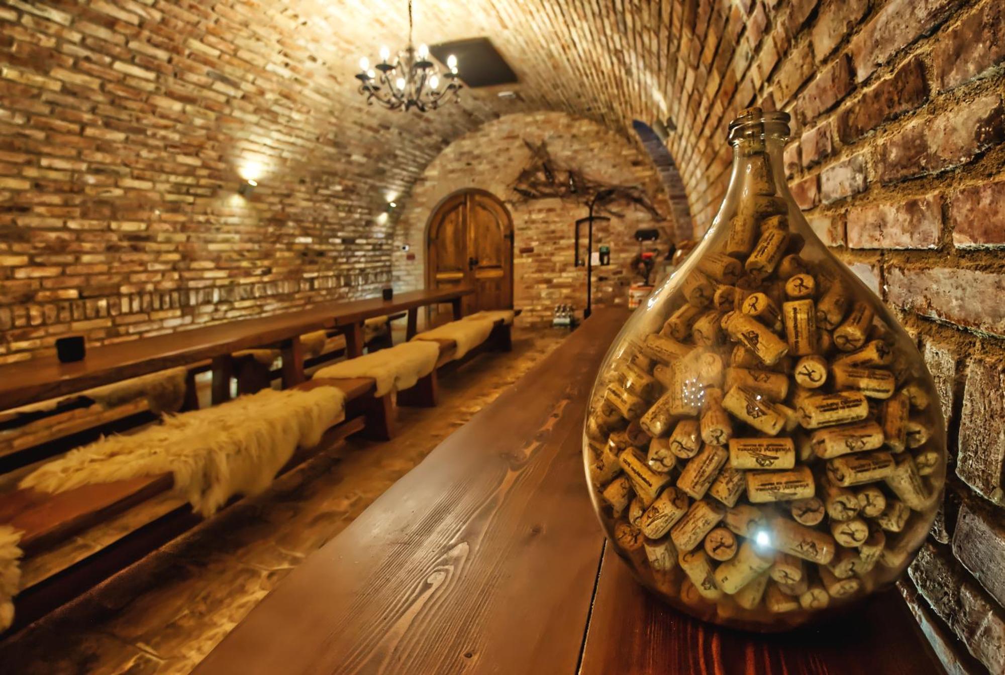 Penzion Vinarstvi Cervinka Horni Vestonice Bagian luar foto
